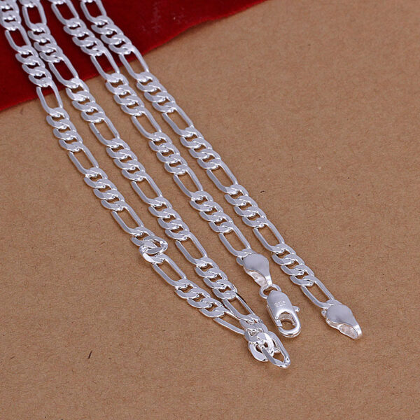 High Quality 925 Silver Necklace Chain fashion Necklace - Image 2