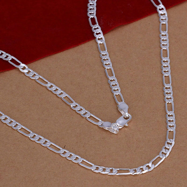 High Quality 925 Silver Necklace Chain fashion Necklace - Image 3