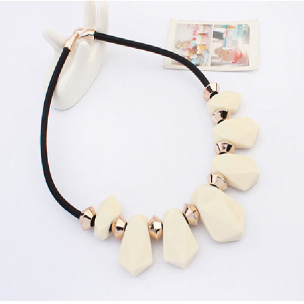 Big Geometric Choker Necklaces For Girls Women - Image 3