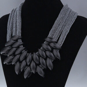 Black Multilayer Necklace