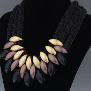 Geometric Statement Necklace