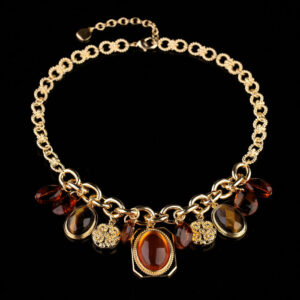 Fashion Jewelry Opal Drop Pendant Necklace