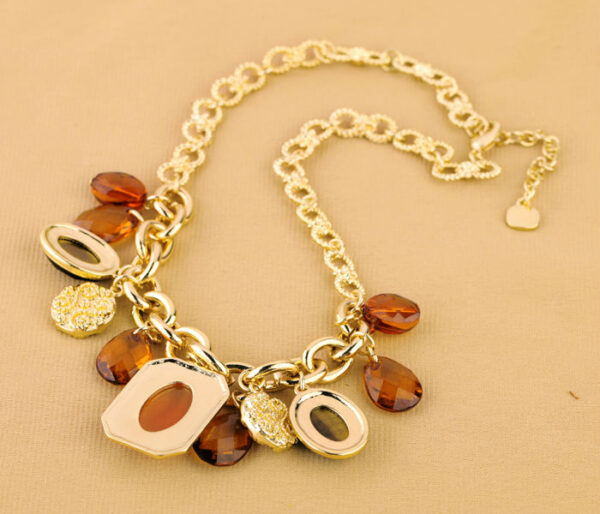 Fashion Jewelry Opal Drop Pendant Necklace - Image 7