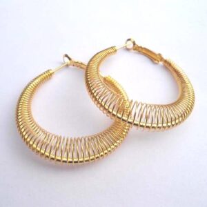 Spring Hoop Earrings