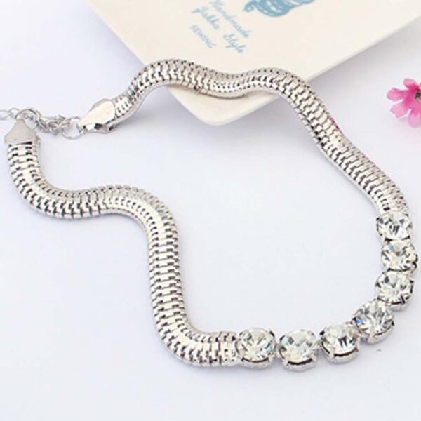 Gold Plated/Silver Plated Crystal Necklace - Image 4