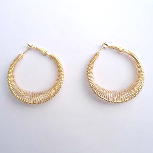 Spring Hoop Earrings