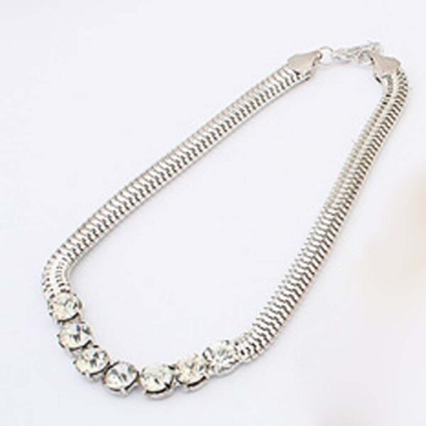Gold Plated/Silver Plated Crystal Necklace - Image 5