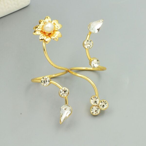 Crystal Double Finger Ring - Image 5