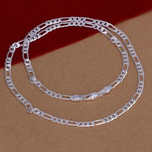 High Quality 925 Silver Necklace Chain fashion Necklace