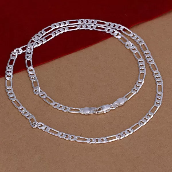 High Quality 925 Silver Necklace Chain fashion Necklace