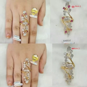 Ethnic Long Finger Ring