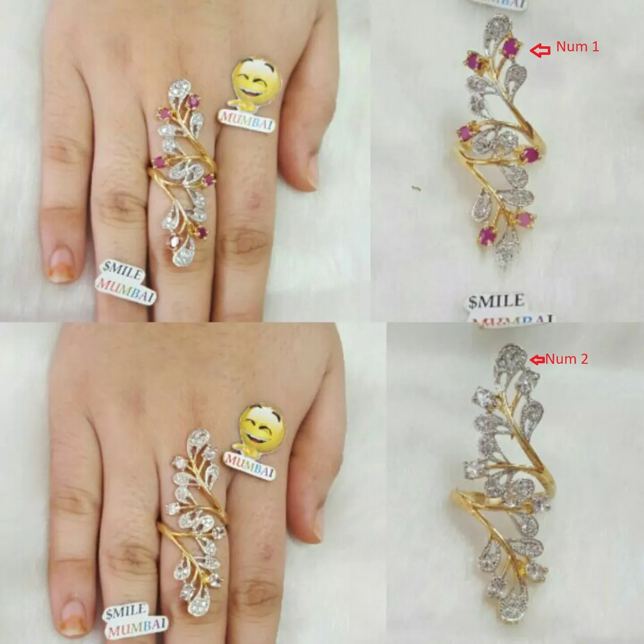 Buy Traditional Ethnic Long Finger Ring Online - Shop Now
