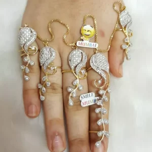 Bridal five finger ring
