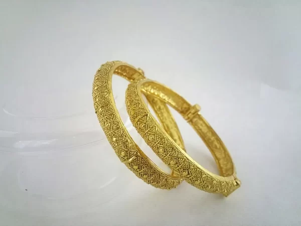 Affordable Artificial Gold Bangles Set