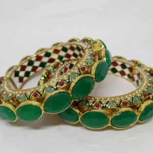 Gorgeous Greenstone Bangles