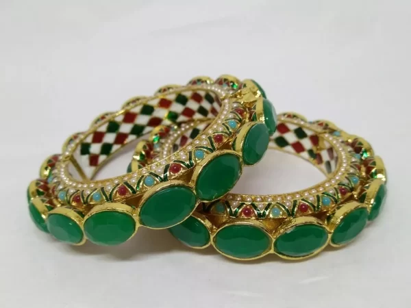 Gorgeous Greenstone Bangles